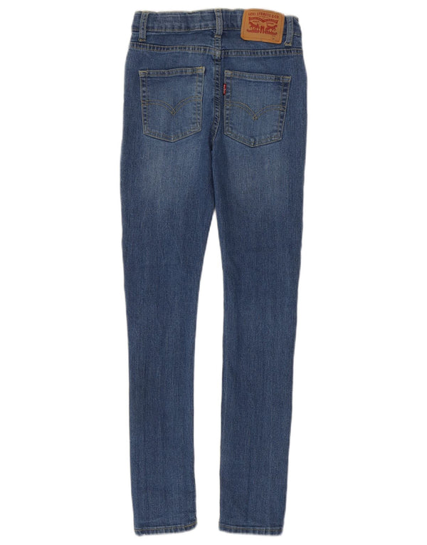 Blugi super skinny pentru băieți Levi's 11-12 ani L24 L27 Bumbac albastru