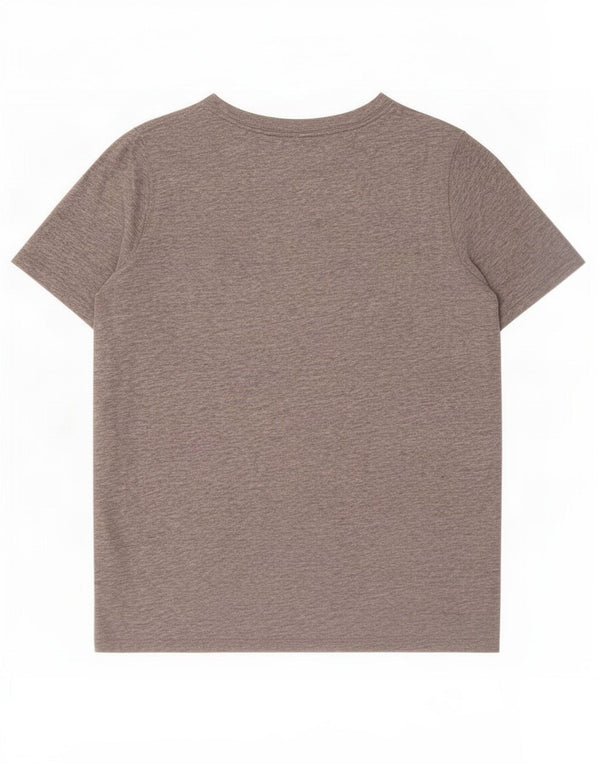 Tricou grafic Nike Dri Fit pentru băieți Top 12-13 ani, mare, gri bumbac cu pete