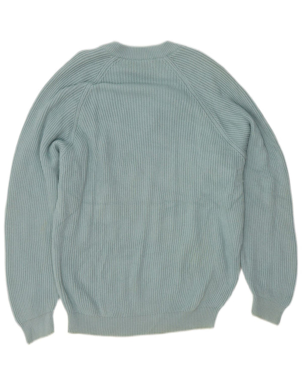 Pulover pentru femei cu decolteu în V Stefanel UK 16 Large Blue