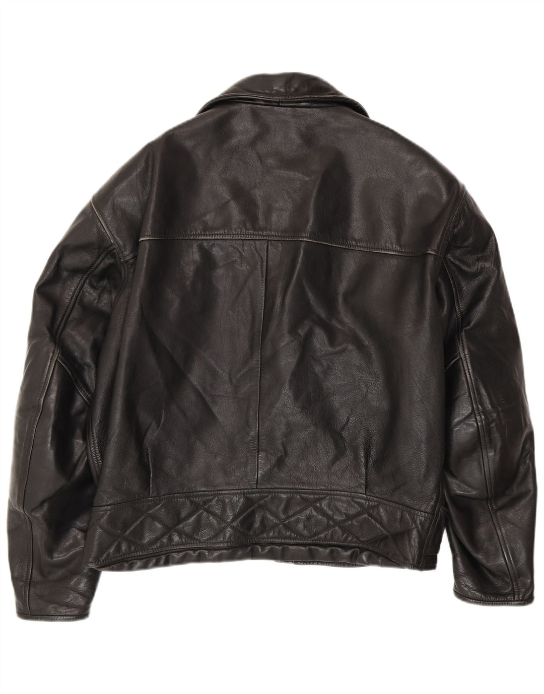 Jachetă motociclist din piele pentru bărbați Dainese IT 52 Large Black