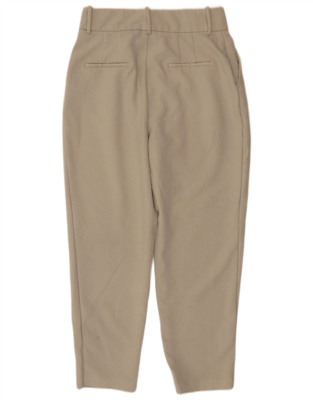 Pantaloni de costum conici pentru femei Zara L30 L26 Bej Poliester