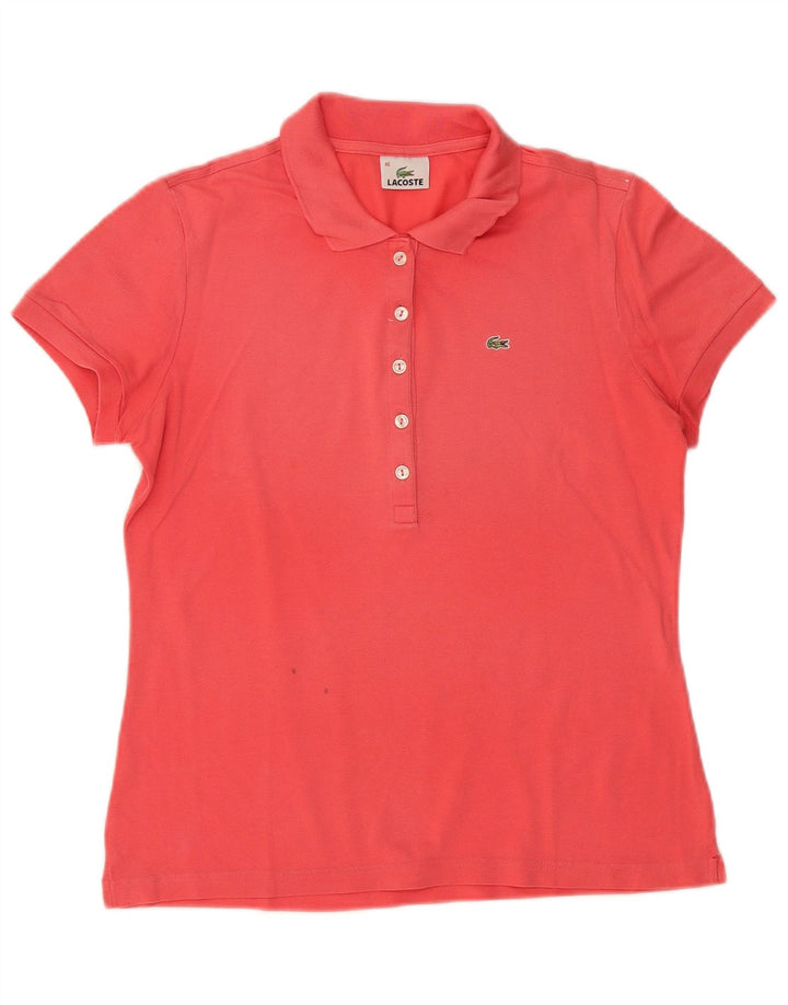 Tricou polo Lacoste pentru femei Mărimea 46 XL Bumbac roz