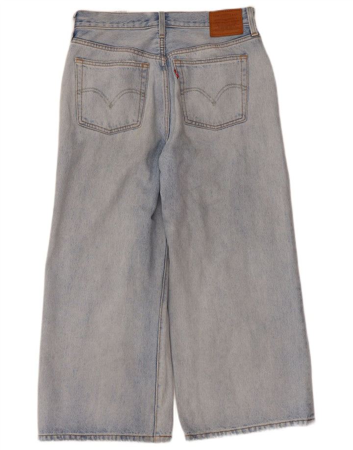 Blugi tăiați pentru femei Levi's W28 L23, bumbac albastru