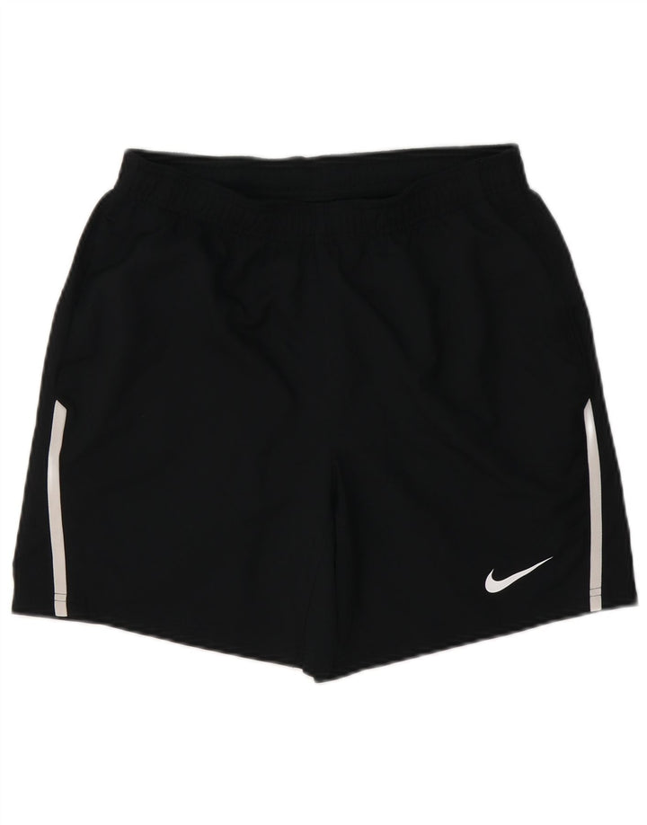 Pantaloni scurți sport Nike Dri Fit pentru bărbați, mici, negru, poliester
