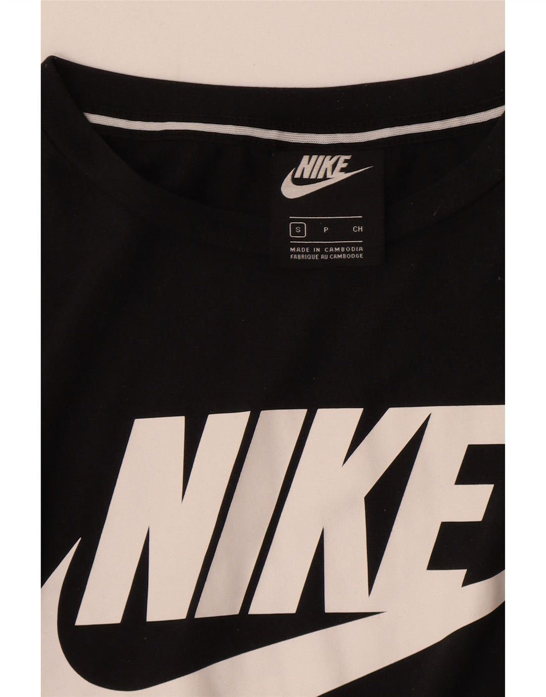 Tricou grafic Nike pentru femei Top UK 10 Small Black
