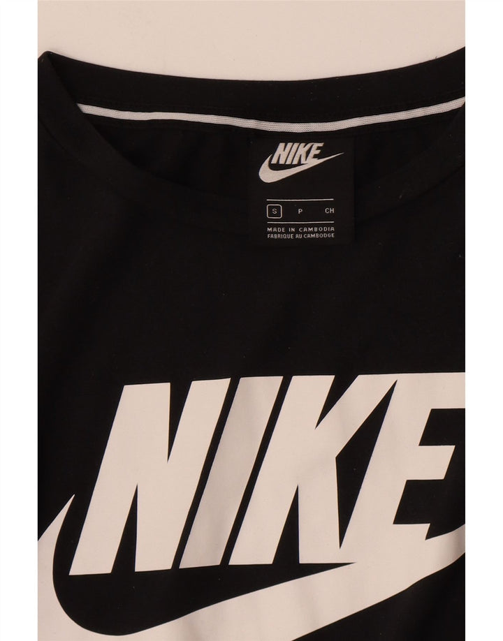 Tricou grafic Nike pentru femei Top UK 10 Small Black
