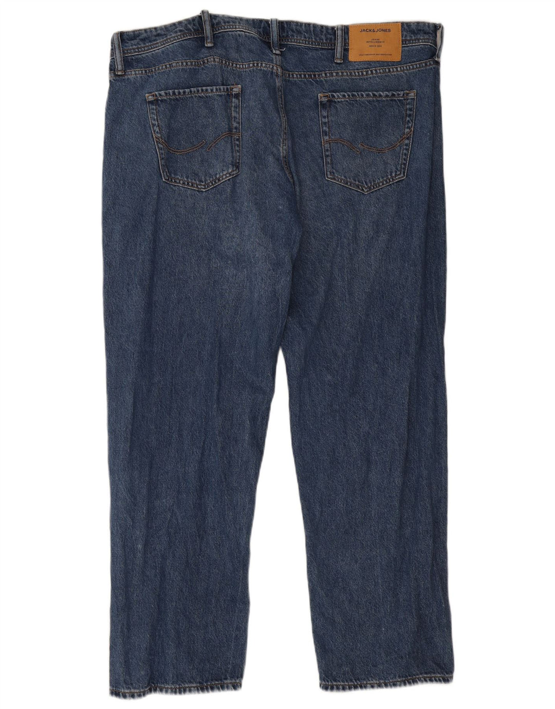 Jack & Jones Mike Straight Jeans pentru bărbați W40 L30 bumbac albastru