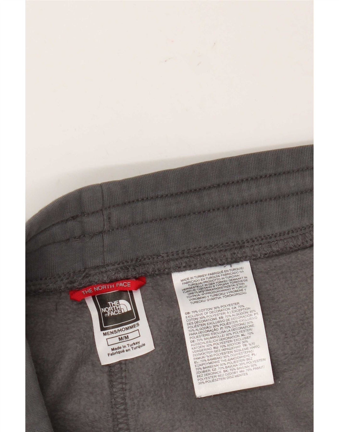 Pantaloni de trening pentru bărbați The North Face Joggeri, bumbac gri mediu