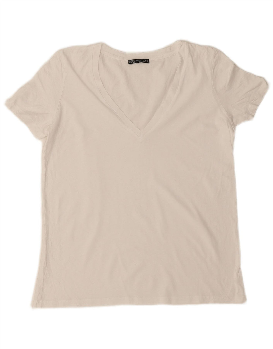 Tricou pentru femei Zara UK 10 Small White