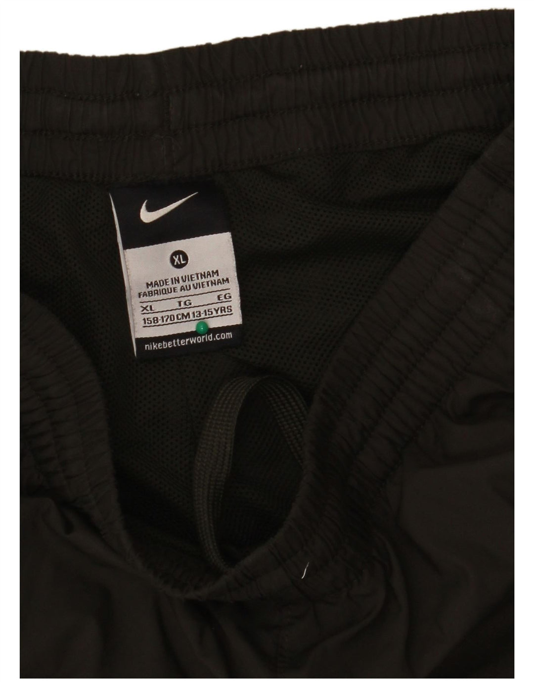 Pantaloni de trening Nike pentru băieți 13-14 ani XL Kaki Poliester color bloc