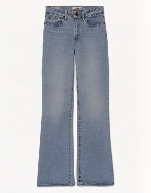 Blugi Levi's 725, cu talie înaltă, pentru femei, W28 L32, bumbac albastru