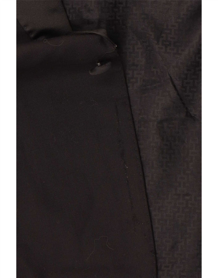Jachetă pentru bărbați Marks & Spencer cu 1 nasture, UK 46 XL, lână neagră