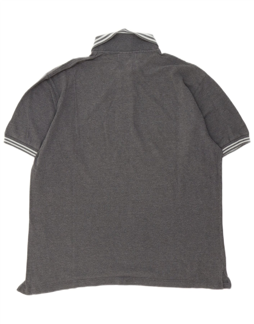 Cămașă polo Sergio Tacchini pentru bărbați, bumbac gri mare