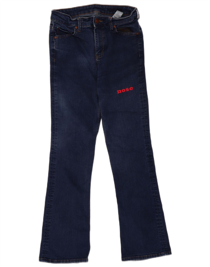 Marks & Spencer Blugi pentru femei Rose Bootcut UK 12 Medium W32 L29 Bumbac albastru