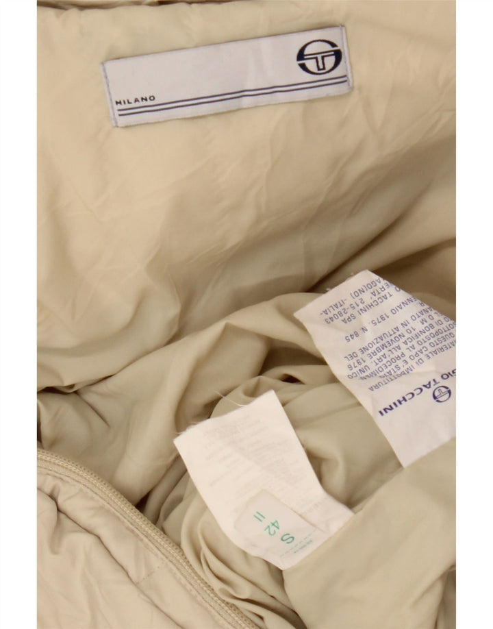 SERGIO TACCHINI Jachetă căptușită cu glugă pentru femei IT 42 Poliester Bej Mediu