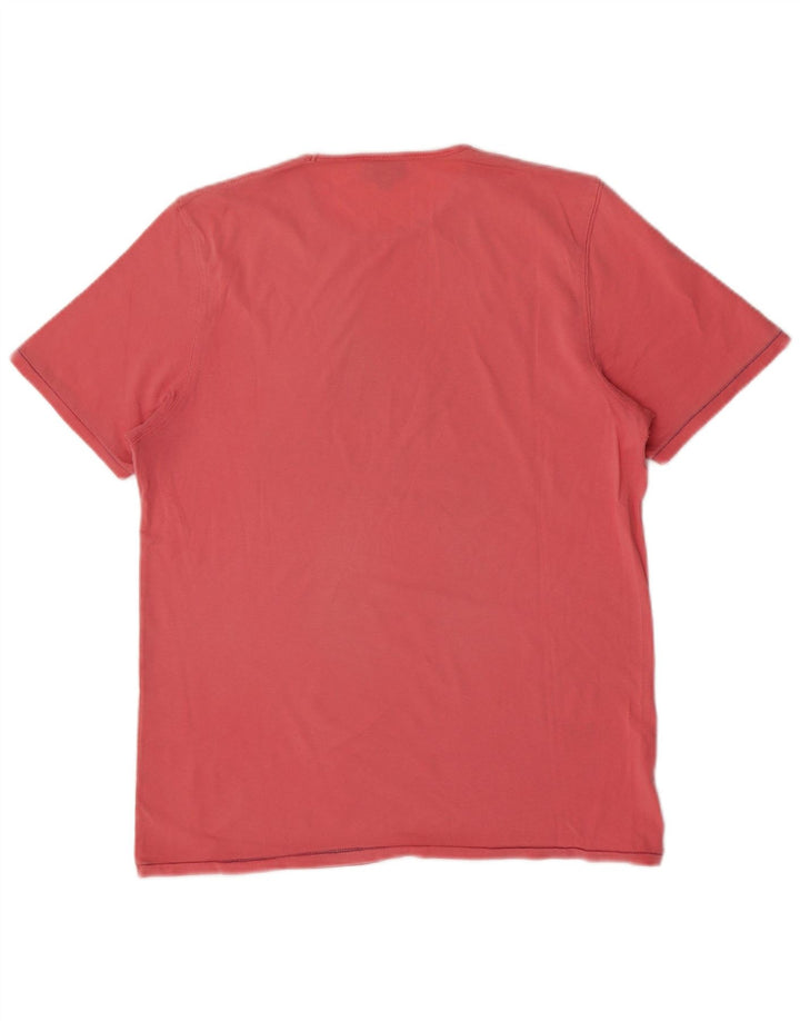 Tricou grafic Marlboro Classics pentru bărbați Top, bumbac roz mediu