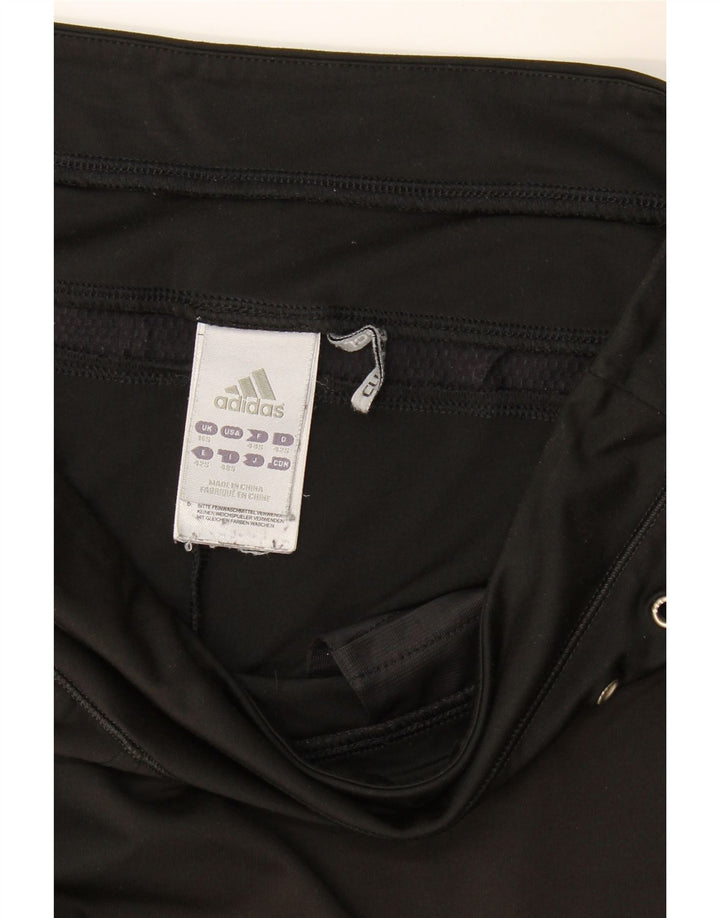 Pantaloni de trening Adidas Climacool pentru femei UK 16 Poliester negru mare