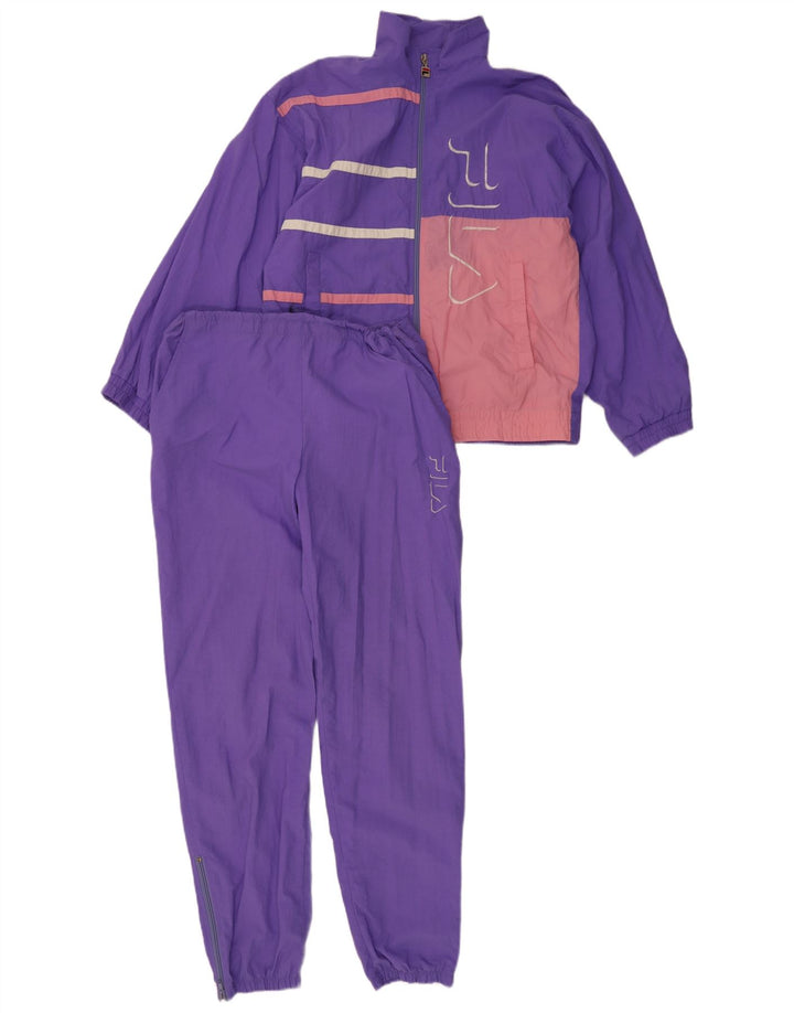 Trening complet pentru femei Fila Graphic IT 42 Medium Purple Colorblock