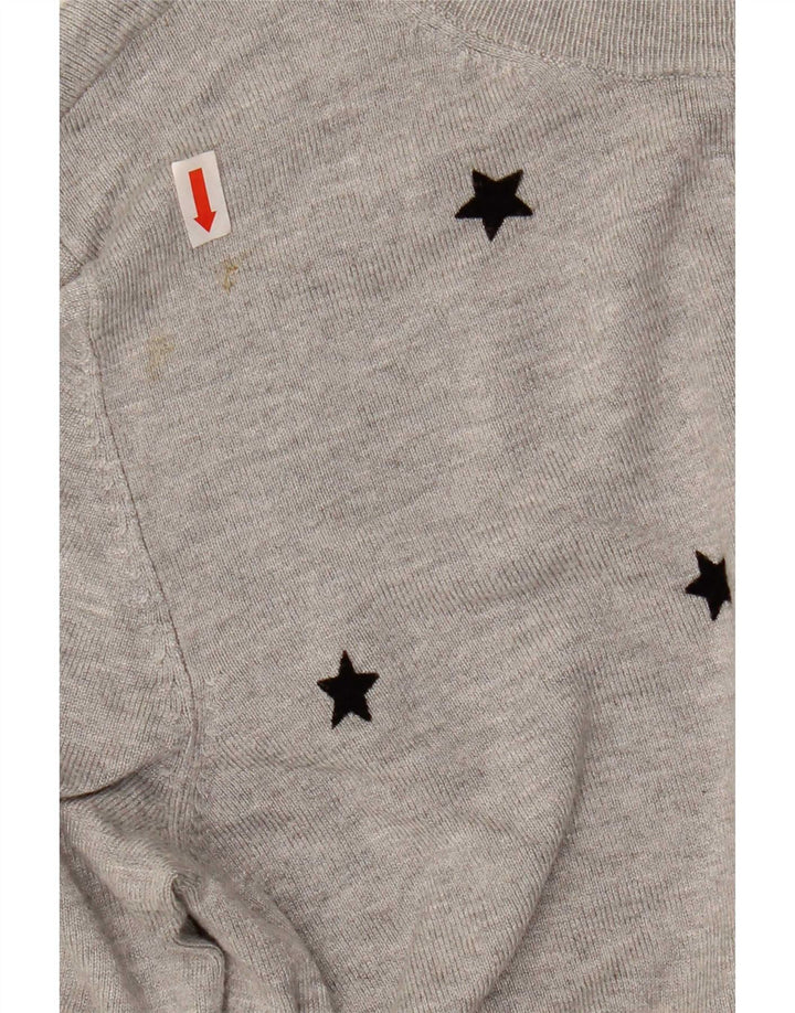 Pulover pentru femei Marks & Spencer Crop Cardigan UK 10 Small Gri