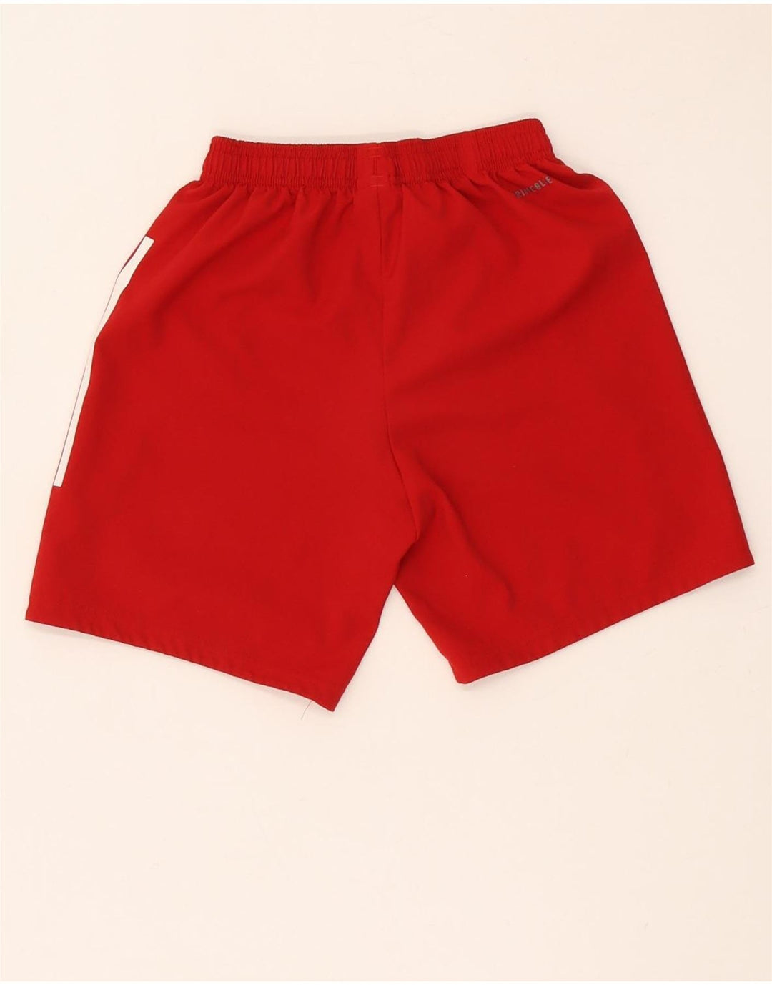 Pantaloni scurți sport adidas băieți 11-12 ani poliester roșu