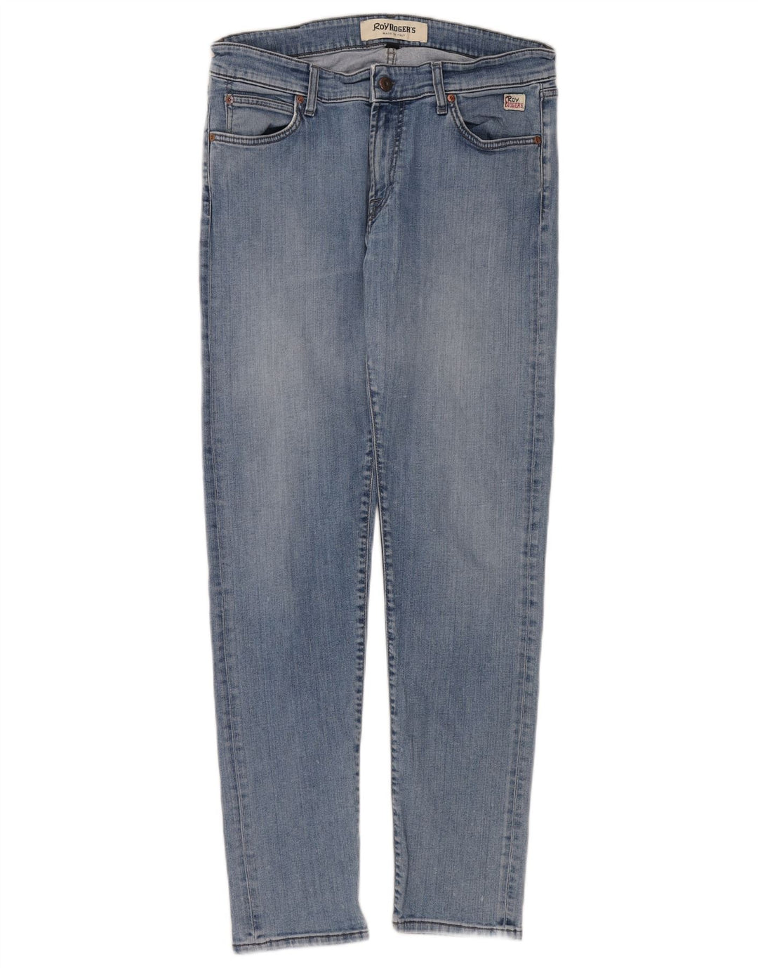 Blugi skinny pentru femei Roy Rogers W35 L32 albastru