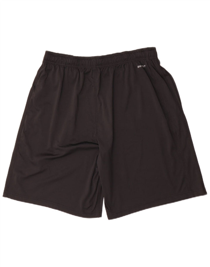 Pantaloni scurți sport Nike Dri Fit pentru bărbați, mari, negru, poliester