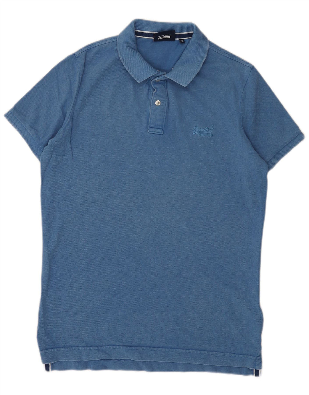 Tricou polo pentru bărbați Superdry, mare, albastru, bumbac