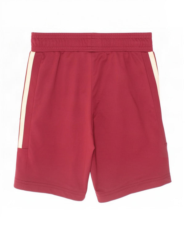 Pantaloni scurți sport Marvel pentru fete Adidas 6-7 ani Bordeaux Poliester