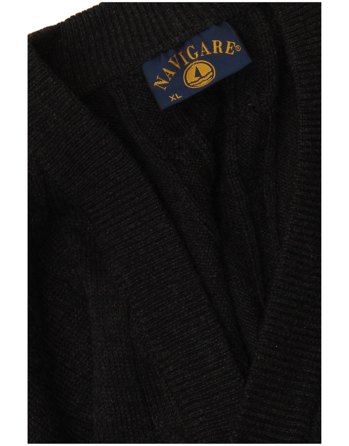 Cardigan pentru bărbați Navigare, XL, gri