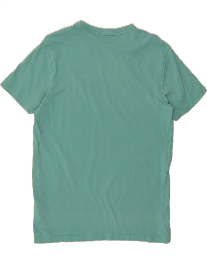 U.S. POLO ASSN. Mens T-Shirt Top Medium Turquoise Cotton Vintage U.S. Polo Assn. and Second-Hand U.S. Polo Assn. from Messina Hembry 