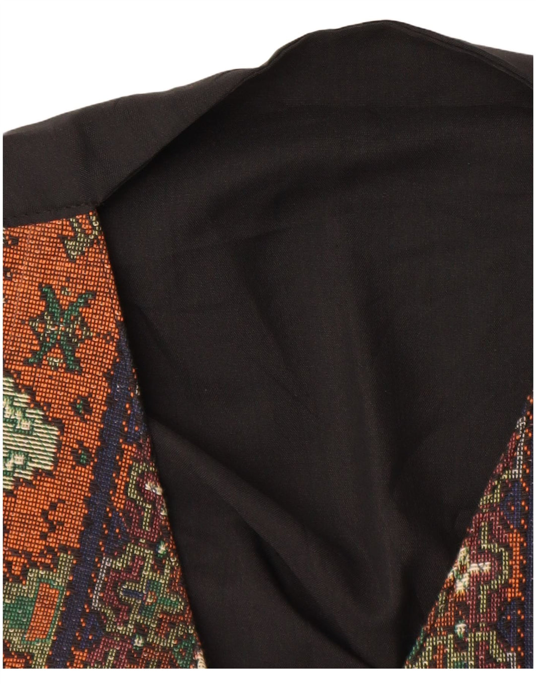 Vestă vintage pentru bărbați, mică, multicoloră, Fair Isle