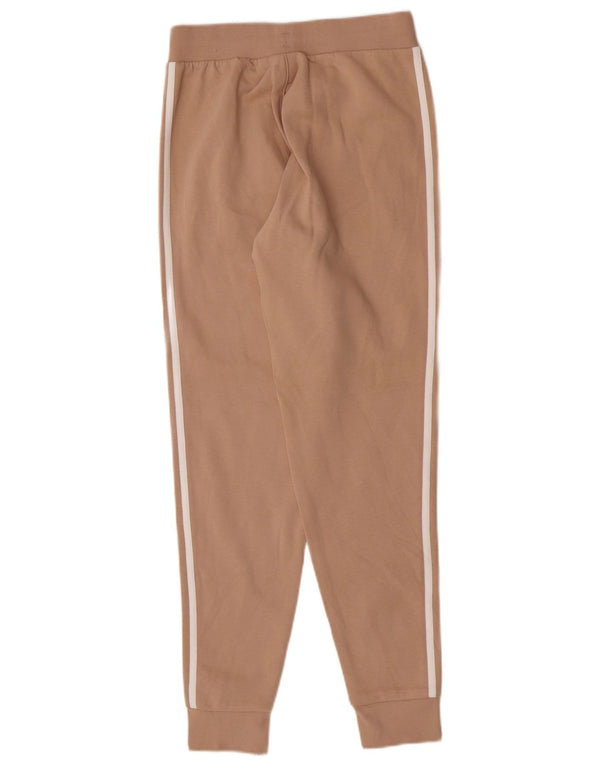 Pantaloni de trening Adidas pentru femei Joggeri UK 8 Small Beige Bumbac