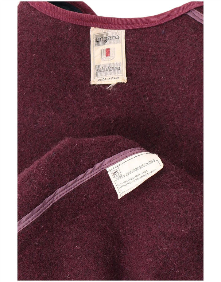 Jachetă blazer pentru femei Ungaro UK 14 Medium Turcoaz Lână