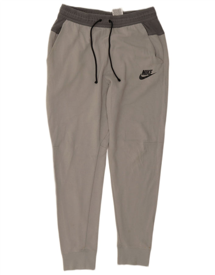 Pantaloni de trening Nike pentru bărbați Joggeri din bumbac gri mediu