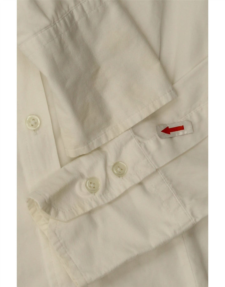 Cămașă Benetton pentru femei UK 10 Small White Bumbac