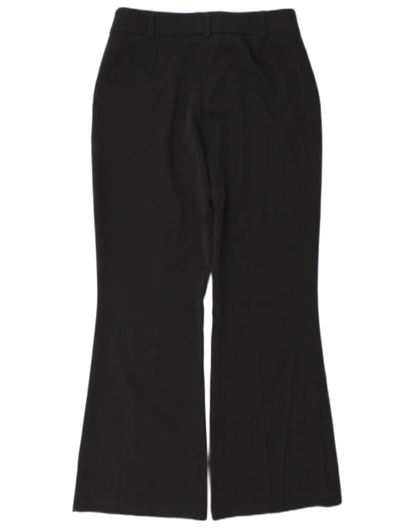 Marks & Spencer Pantaloni casual Flare pentru femei UK 12 Medium W30 L30 Negru