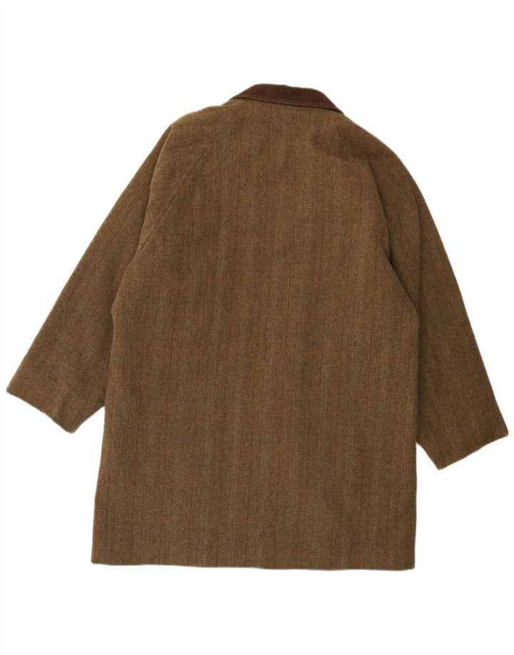 HUSKY Pardesiu pentru bărbați IT 48 Medium Brown Herringbone