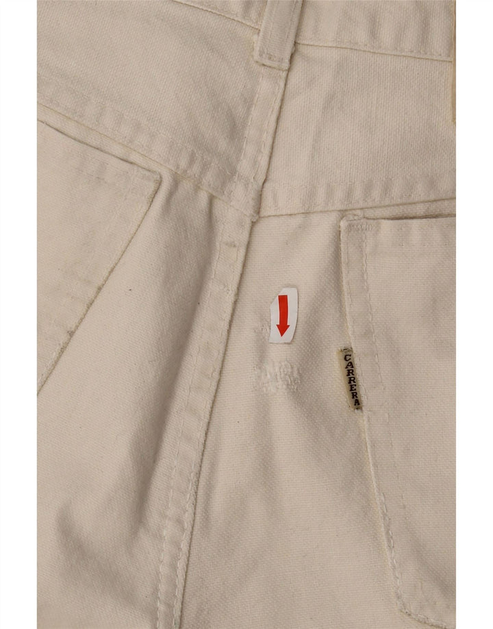 CARRERA Mens Slim Casual Trousers W30 L34 Beige Vintage Carrera and Second-Hand Carrera from Messina Hembry 