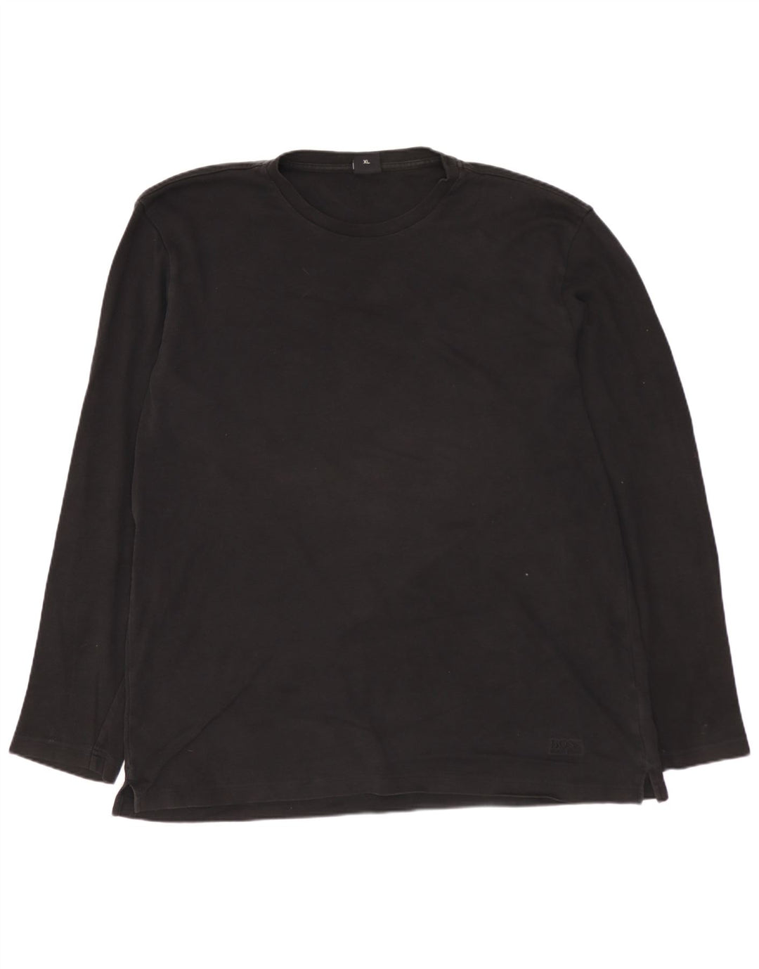 HUGO BOSS Top pentru bărbați cu mânecă lungă XL, bumbac negru