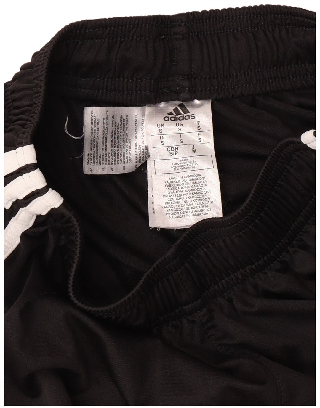 Pantaloni scurți sport ADIDAS pentru bărbați, poliester, negru