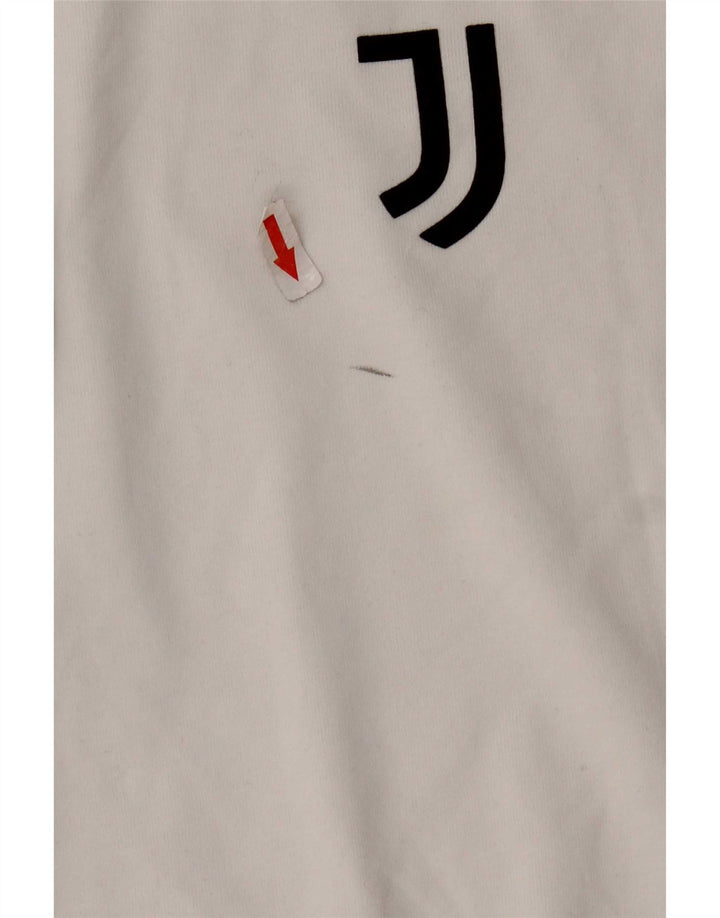 Adidas pentru bărbați Juventus Graphic Top cu mânecă lungă, alb mediu