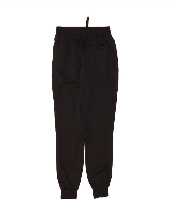 ELLESSE Womens Tracksuit Trousers Joggers UK 4 XS  Black Polyester Vintage Ellesse and Second-Hand Ellesse from Messina Hembry 
