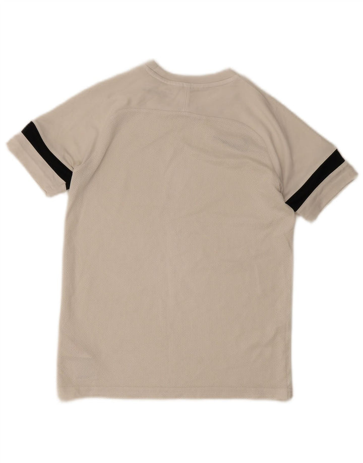 Tricou pentru băieți Nike Top 12-13 ani Poliester alb mare