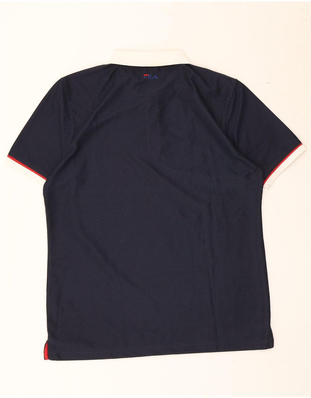 Tricou polo Fila pentru bărbați, mare, bleumarin, poliester color bloc