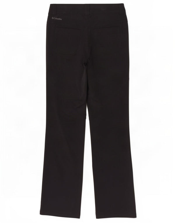 Pantaloni casual drepti Columbia pentru femei US 8 Medium W30 L30 Nylon negru