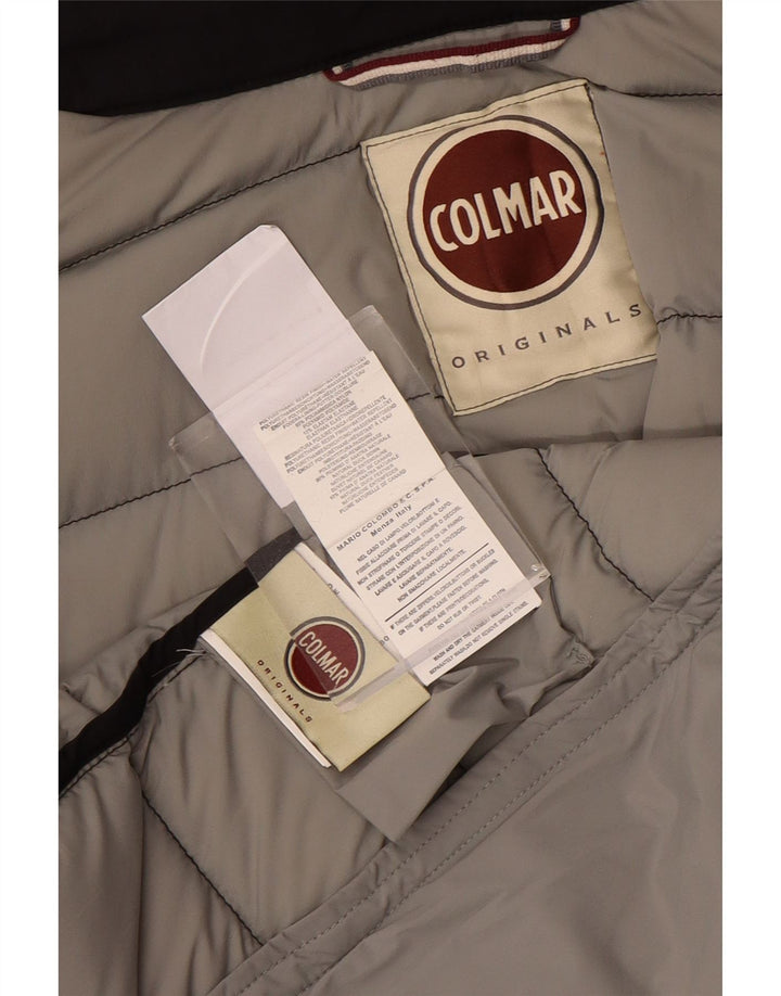 Jachetă căptușită cu glugă Colmar pentru bărbați IT 48 Medium Black Nylon