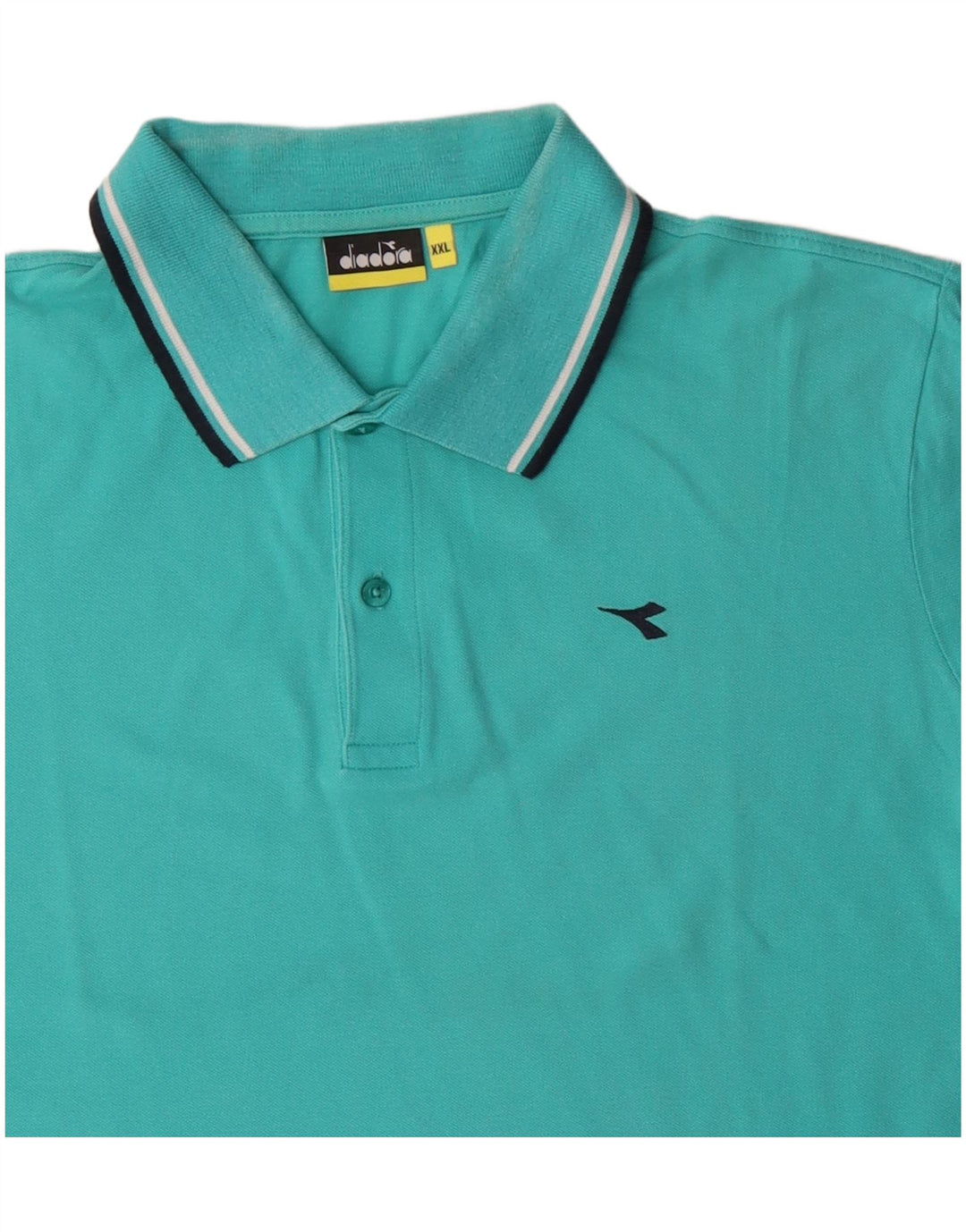 DIADORA Tricou Polo pentru Barbati 2XL Bumbac Turcoaz