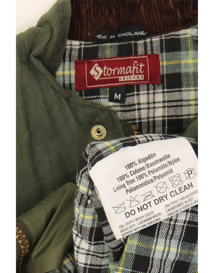 Gilet vintage pentru bărbați, UK 38, bumbac kaki mediu