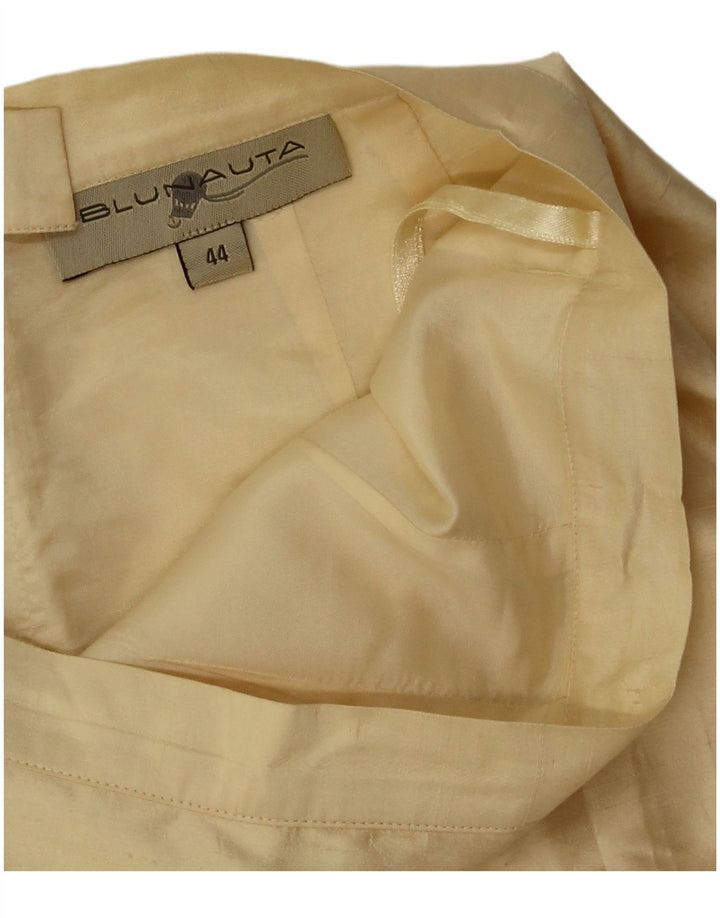 Fusta Dreaptă Femei Blunauta IT 44 Medium W28 Bej Acetat