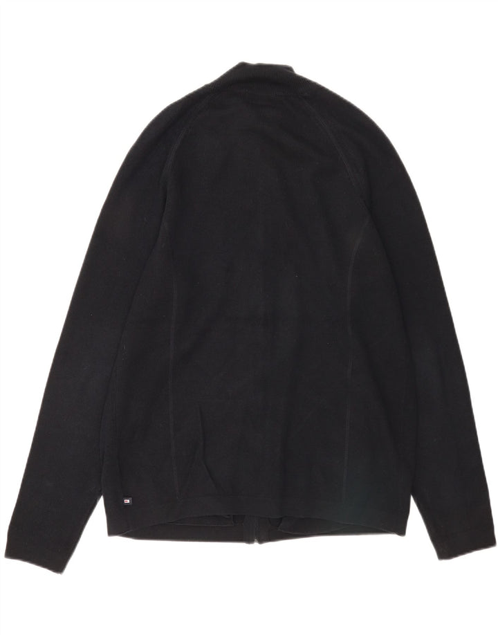 Pulover Cardigan Blue Harbour pentru bărbați Marks & Spencer, bumbac mediu albastru bleumarin